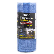 Тряпка для пола Bagi микрофибра Брайт, 1 шт